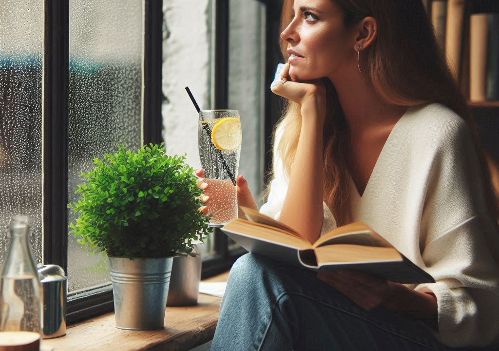 Femme veut arrêter l'alcool quotidien thérapie